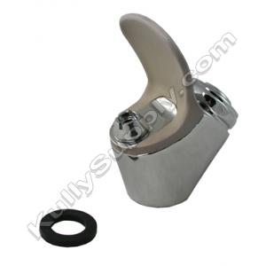 Universal 1020888 Soft Top Bubbler Head Stainless Steel
