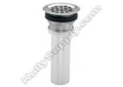 Haws 6458 Waste Strainer Chrome 4"