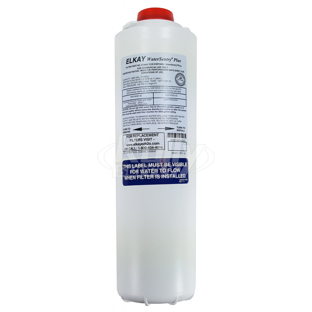 Reviews for Elkay 51300C Drinking Fountain Replacement Filter (3000