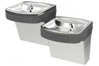 Halsey Taylor HTVZDBLSS-NF NON-REFRIGERATED Stainless Steel Dual Drinking Fountain