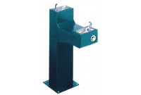 Halsey Taylor 4720SFREVG Evergreen Sanitary Freeze-Resistant Two Station Outdoor Drinking Fountain
