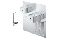 Elkay ERFPM28FK In-Wall Dual Drinking Fountain with Glass Filler