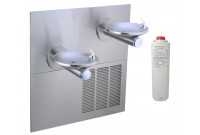 Elkay LRPBM28RAK Filtered In-Wall Dual Drinking Fountain