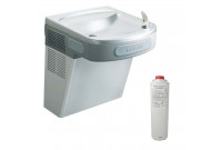 Elkay LZDS Filtered Stainless Steel NON-REFRIGERATED Drinking Fountain