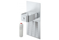 Elkay LNFEM8VRK Filtered In-Wall Drinking Fountain with Vandal-Resistant Bubbler