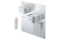 Elkay LNTEM8K Filtered In-Wall Dual Drinking Fountain