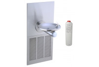 Elkay LRPBMV8K Filtered In-Wall Drinking Fountain with Vandal-Resistant Bubbler