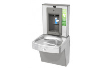 Oasis PGVSBF SS GoGreen VersaFill Vandal Resistant Stainless Steel NON-REFRIGERATED Drinking Fountain