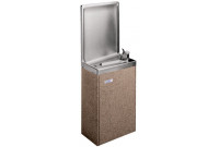 Oasis PLF8SM Stainless Steel Semi-Recessed Backsplash Drinking Fountain