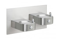 Elkay EHWM217RAC NON-REFRIGERATED Heavy Duty Vandal-Resistant In-Wall Dual Drinking Fountain