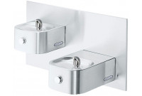 Elkay EDFPVR217C NON-REFRIGERATED In-Wall Dual Drinking Fountain with Vandal-Resistant Bubbler