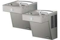 Elkay VRCTLDDSC NON-REFRIGERATED Vandal-Resistant Dual Drinking Fountain