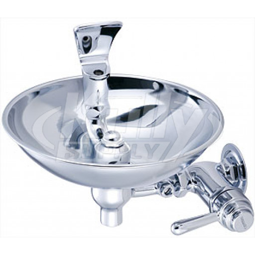 Central Brass 0366-HX8V Self-Closing Drinking Faucet 