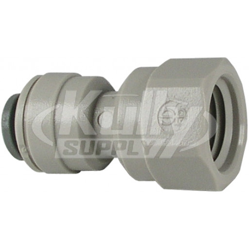 Elkay 75507C Quick Connect For Solenoid-1/4NPTFx1/4OD