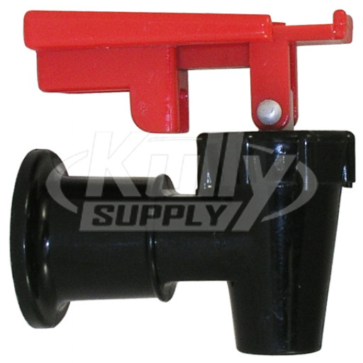 Oasis 032135-123 Faucet Assy, Black Body, Red Safety