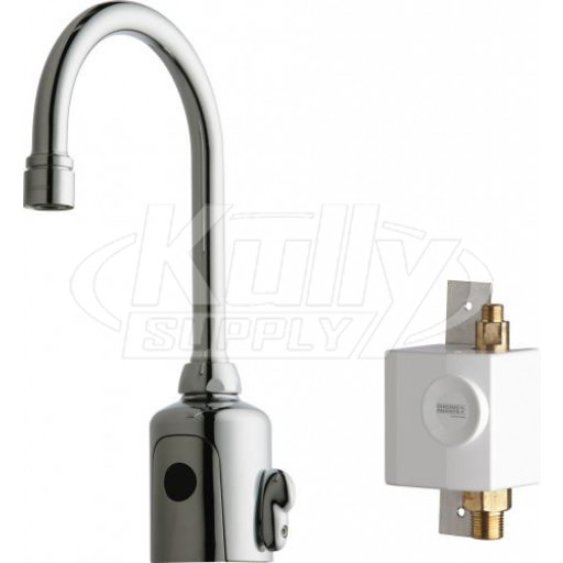 Chicago Faucet Chicago 116.943.AB.1 Hytronic Gooseneck Sink Faucet With Sensor