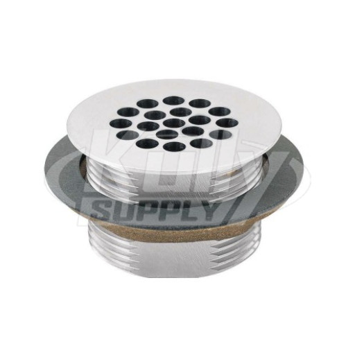 Haws 6463 Vandal-Resistant Waste Strainer Satin Chrome