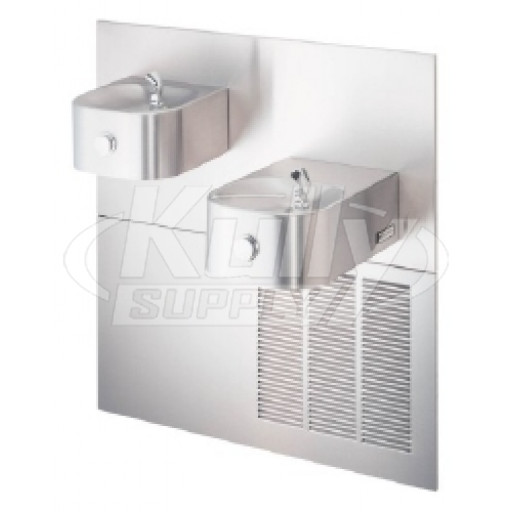 Halsey Taylor HRFSER-Q In-Wall Dual NON-REFRIGERATED Drinking Fountain