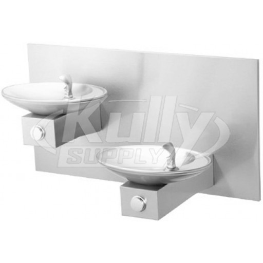Halsey Taylor OVL-II-SEBP-FR Freeze Resistant NON-REFRIGERATED Dual Drinking Fountain