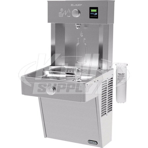 Elkay EZH2O LVRCDWSK Filtered Vandal-Resistant NON-REFRIGERATED Drinking Fountain with Bottle Filler