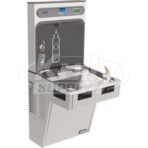 Elkay EZH2O EMABFDWSSK Stainless Steel NON-REFRIGERATED Drinking Fountain with Bottle Filler