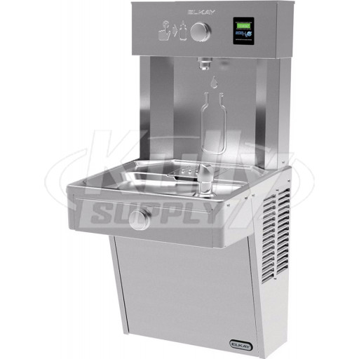 Elkay EZH2O LVRC8WSK Filtered Heavy Duty Vandal-Resistant Drinking Fountain with Bottle Filler