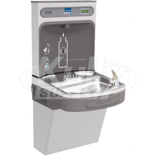 Elkay EZH2O LZSDWSSK Filtered Stainless Steel NON-REFRIGERATED Drinking Fountain with Bottle Filler