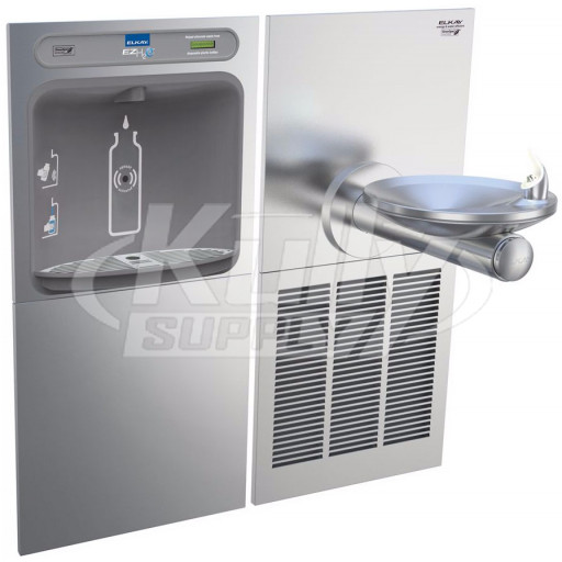 Elkay EZH20 EZWS-SFGRN8K w/ERPBGRNM8K Bottle Filling Station