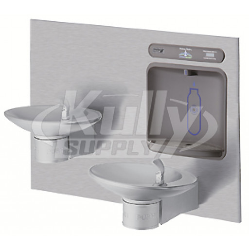 Halsey Taylor HTHB-OVLSEBP-I Integral Hydroboost Bottle Filling Station