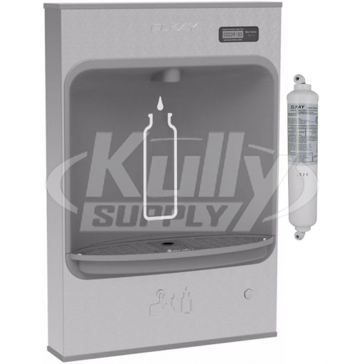 Elkay EZH2O LMASMB Filtered Stainless Steel Mechanical Battery Powered Surface Mount Bottle Filling Station