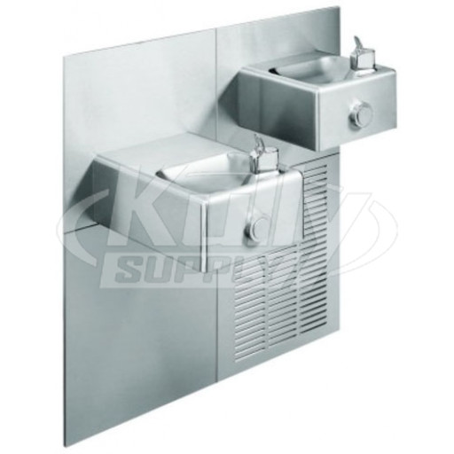 Oasis M8SCEM Sensor-Operated (lower unit only) In-Wall Dual Drinking Fountain