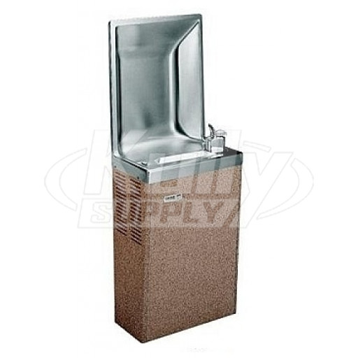 Oasis PLF8S-Greystone Semi-Recessed Drinking Fountain