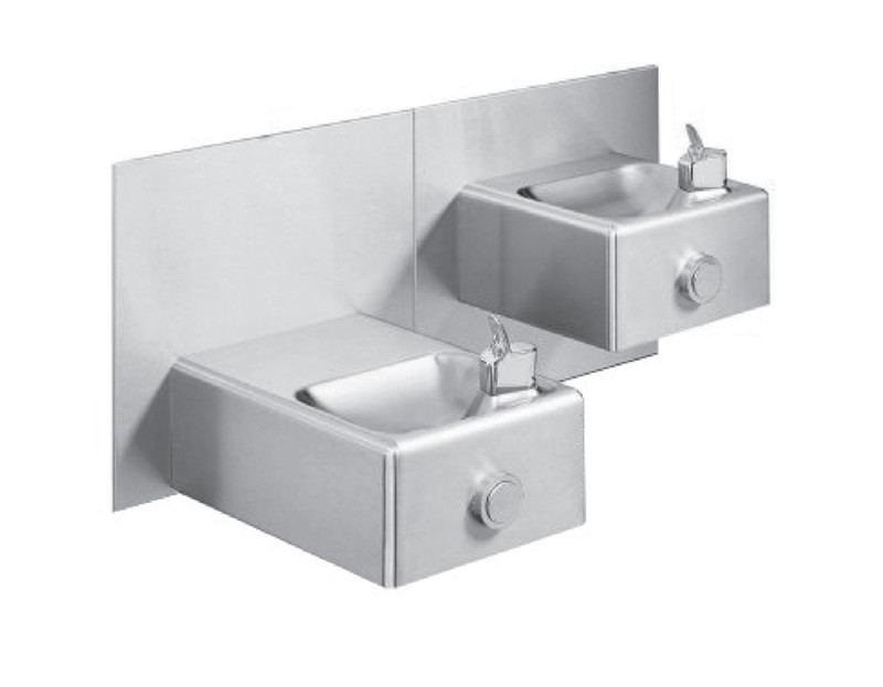 Oasis MSSLPM NON-REFRIGERATED In-Wall Dual Drinking Fountain