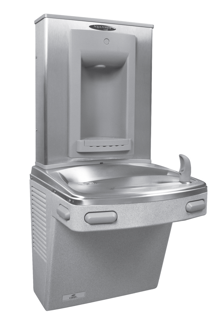 Oasis P8SBF Stainless Steel VersaFiller Water Cooler (Discontinued)