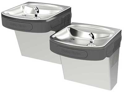 Halsey Taylor HTVZDBLPV-WF NON-REFRIGERATED Filtered Dual Drinking Fountain