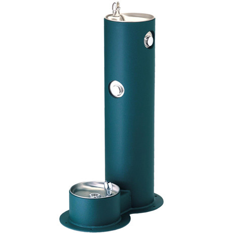 Outdoor drinking fountain with dog bowl 2025