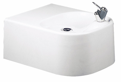 Elkay EDF214WC Soft Sides Composite Gel-Coated NON-REFRIGERATED Drinking Fountain (Discontinued)