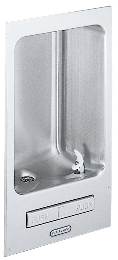 Elkay EDFB12FPK Freeze Resistant, NON-REFRIGERATED Fully-Recessed Drinking Fountain