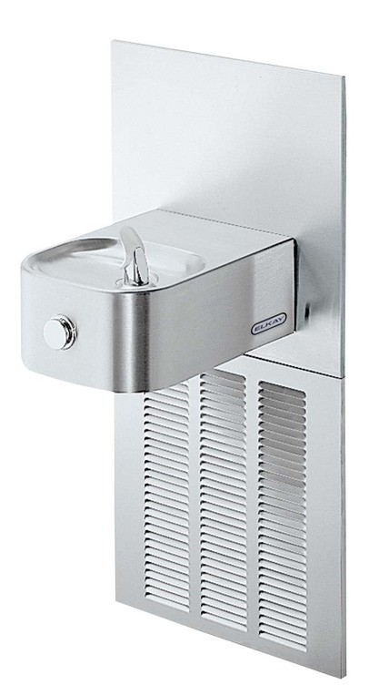 Elkay ERFPVRM8K In-Wall Drinking Fountain with Vandal-Resistant Bubbler