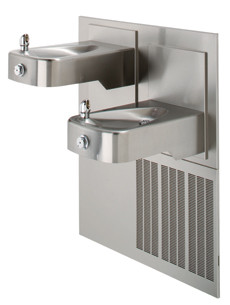 Haws H1117 8 Water Cooler Refrigerated Drinking Fountain 8 Gph Drinkingfountaindoctor Com
