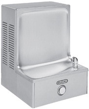 Elkay OHFAVR8S1Z Stainless Steel Backsplash Outdoor Drinking Fountain