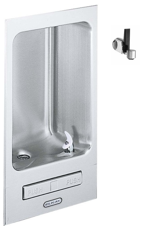 Elkay EDFB12FC NON-REFRIGERATED Fully-Recessed Drinking Fountain with Glass Filler
