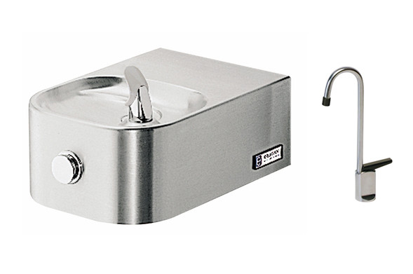 Elkay EDFP214FC NON-REFRIGERATED In-Wall Drinking Fountain with Glass Filler