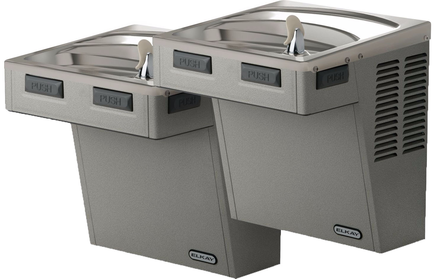 Elkay EMABFTLRDDLC NON-REFRIGERATED Dual Drinking Fountain