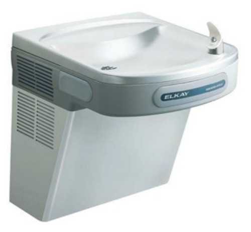 Elkay LZO8S Sensor-Operated Stainless Steel Drinking Fountain with Filter