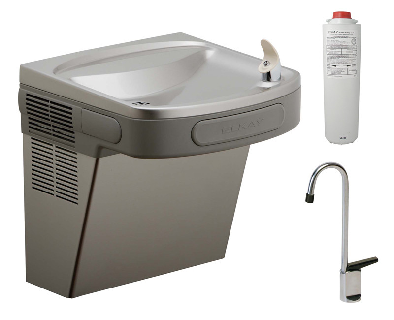 Elkay LZS8LF Filtered Drinking Fountain with Glass Filler