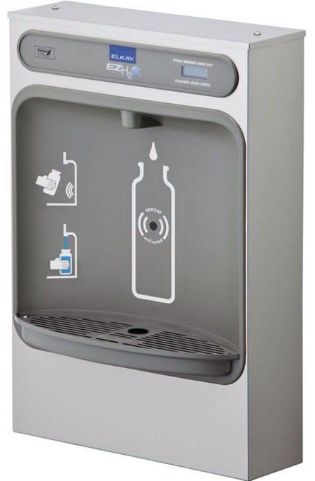 Elkay EZH2O EZWSSM GreenSpec Stainless Steel Surface Mount Bottle Filling Station