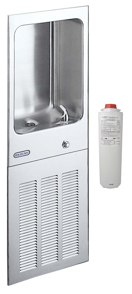 Elkay LJNEM8K Fully Recessed Water Cooler w/ Filter
