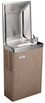 Oasis PLF8S Semi-Recessed Backsplash Drinking Fountain