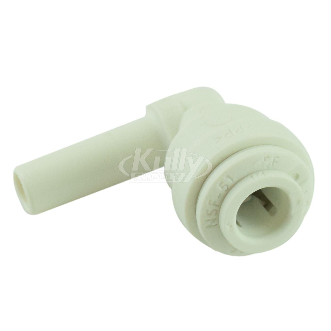 Oasis 029994-103 Plug In White Elbow Fitting